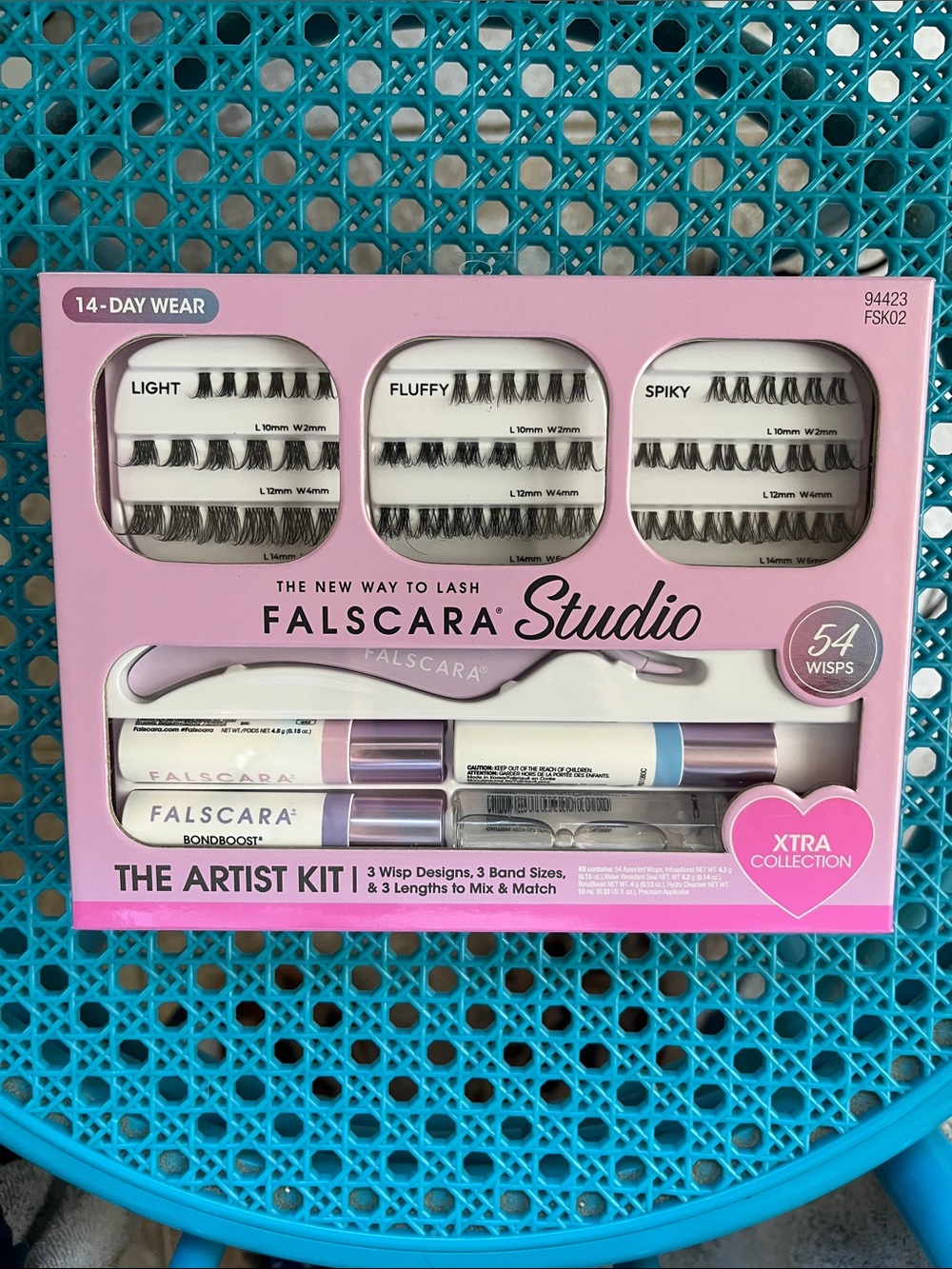Falscara Studio The Artist Kit - False Lash Set (54 Wisps) Black